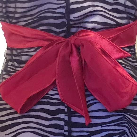 Taboo Zebra Print Cocktail Dress! - Picture 7 of 7